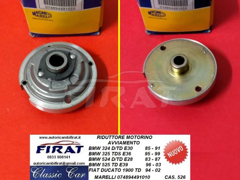 RIDUTTORE MOTORINO AVVIAMENTO BMW 3-5 FIAT DUCATO (074894491010)